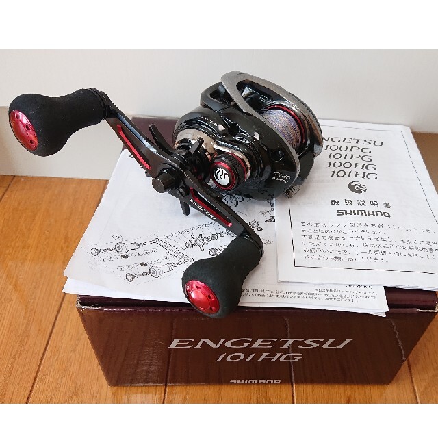 SHIMANO - シマノ 炎月 ENGETSU 101HG 17 左ハンドル ハイギアの+