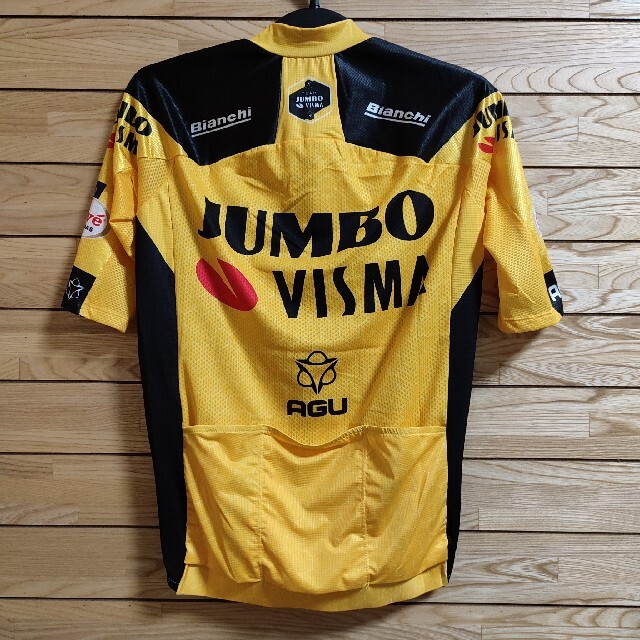 支給品 Jumbo visma サイクルジャージ AGU ユンボヴィスマ S 支給品 Jumbo visma サイクルジャージ AGU ユンボヴィスマ S