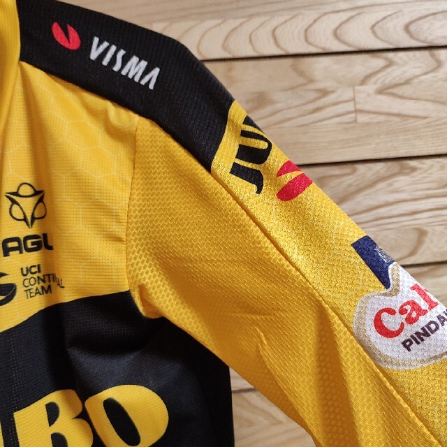 支給品 Jumbo visma サイクルジャージ AGU ユンボヴィスマ S 支給品 Jumbo visma サイクルジャージ AGU ユンボヴィスマ S