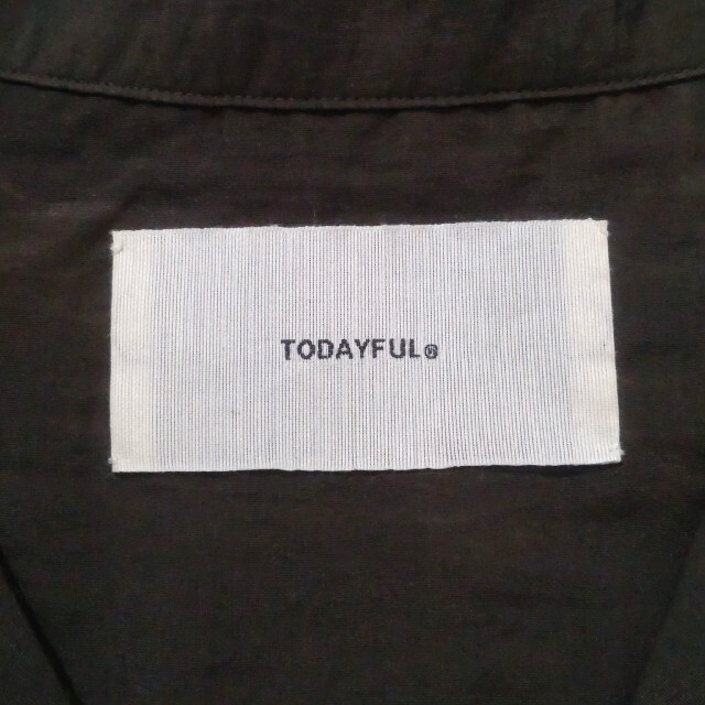 TODAYFUL(トゥデイフル)の【美品】TODAYFUL ボーイフレンドオーガンジーシャツ 羽織り 春夏ブラウス レディースのトップス(シャツ/ブラウス(長袖/七分))の商品写真