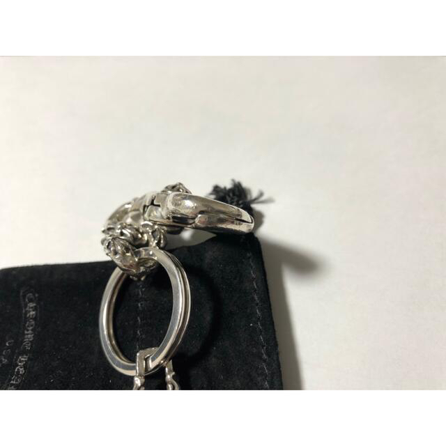 Chrome Hearts(クロムハーツ)の最終価格クロムハーツ ショートエクストラファンシーキーリング　ング キーチェーン メンズのファッション小物(キーホルダー)の商品写真