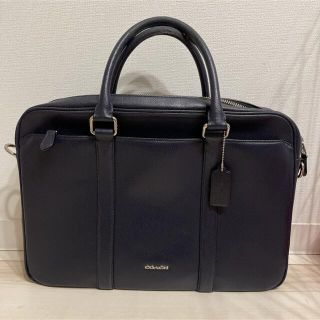 コーチ(COACH)のCOACHビジネスバッグ　ネイビー(ビジネスバッグ)