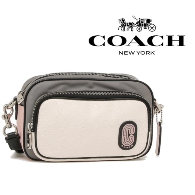 COACH(コーチ)のCOACH  【コーチ】カラーブロック コート  クロスボディ  レディースのバッグ(ショルダーバッグ)の商品写真