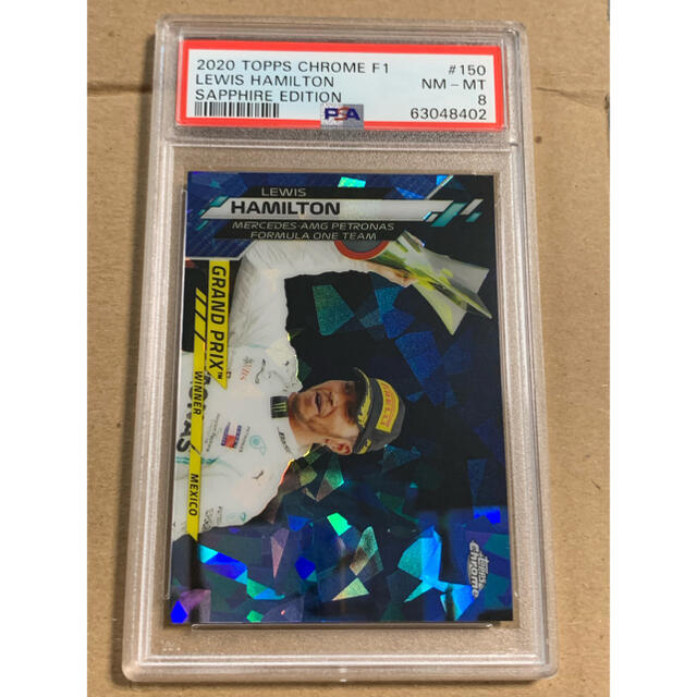 シングルカード2020 topps chrome f1 Lewis Hamilton psa8