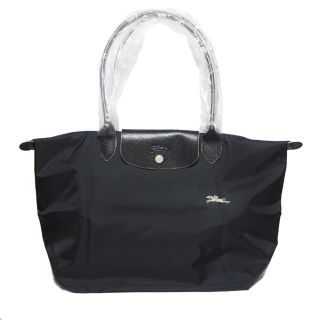 ロンシャン(LONGCHAMP)のロンシャン クラブ　トートバッグL　ブラック 新品(トートバッグ)