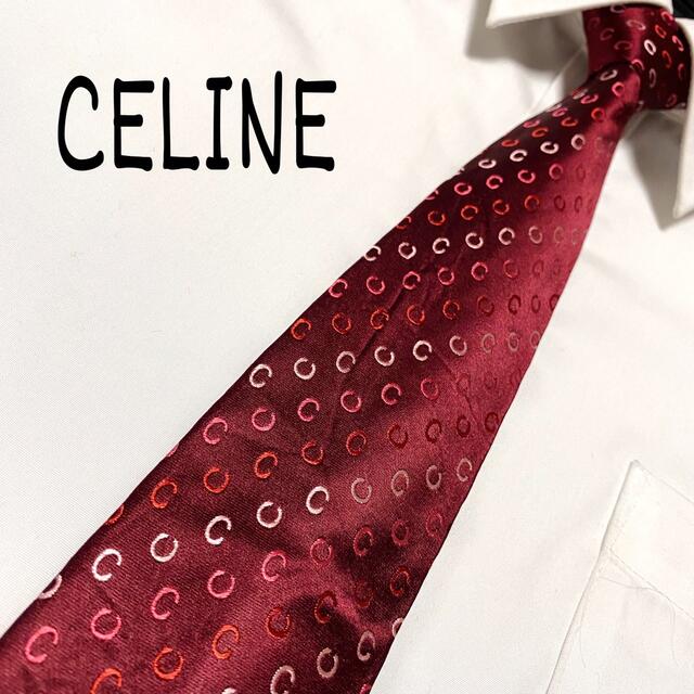 celine(セリーヌ)の【高級ブランド】CELINE セリーヌ ネクタイ メンズのファッション小物(ネクタイ)の商品写真