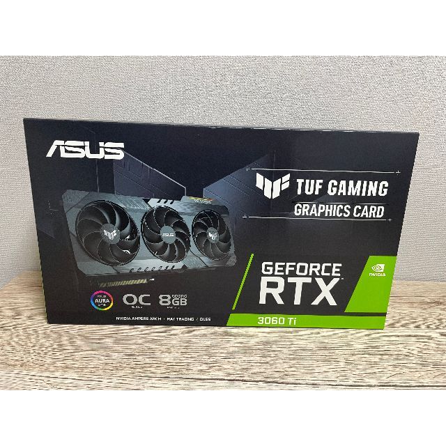 2022年のクリスマスの特別な衣装 ASUS 【即日発送】 TUF-RTX3060TI PCパーツ 2022年のクリスマスの特別な衣装 ASUS 【即日発送】 TUF-RTX3060TI PCパーツ