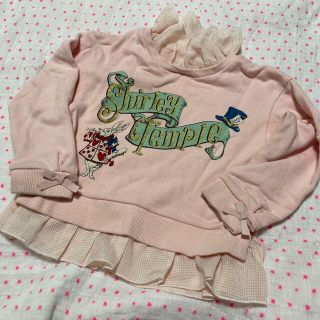 シャーリーテンプル(Shirley Temple)の11 シャーリーテンプル　アリス柄トレーナー　110サイズ(Tシャツ/カットソー)