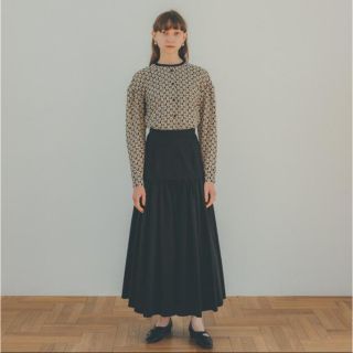 ステュディオス(STUDIOUS)のclane gather tiered maxi skirt(ロングスカート)