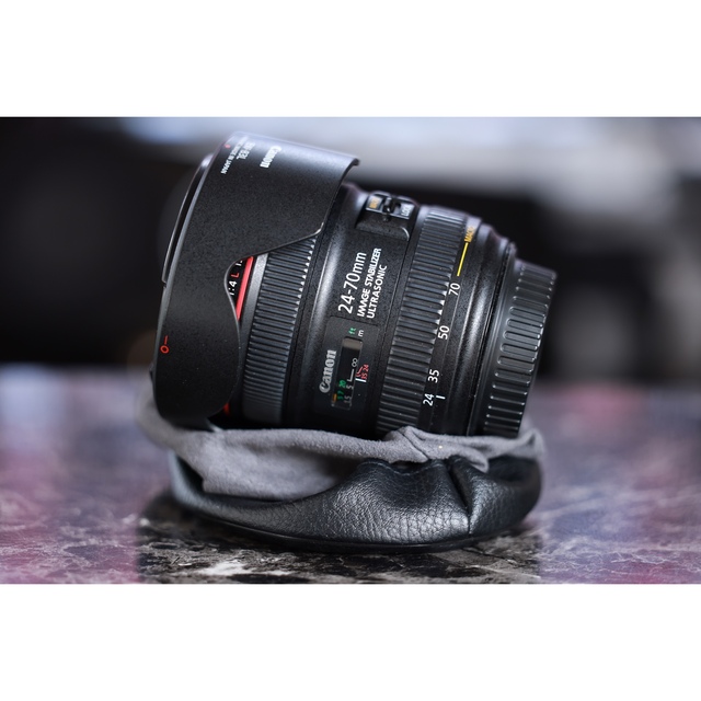 Canon(キヤノン)のCanon EF24-70mm F4 L IS USM スマホ/家電/カメラのカメラ(レンズ(ズーム))の商品写真