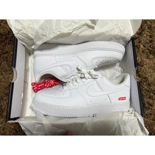 シュプリーム(Supreme)のSUPREME × NIKE AIR FORCE 1 LOW WHITE(スニーカー)