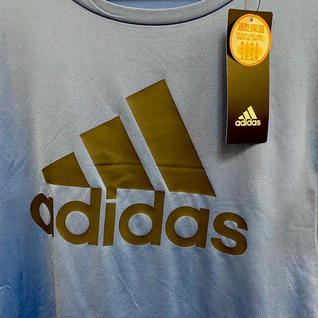 adidas(アディダス)の㉒アディダス グンゼ 速乾保温 クルーネックロングスリーブシャツ　M メンズのトップス(Tシャツ/カットソー(七分/長袖))の商品写真