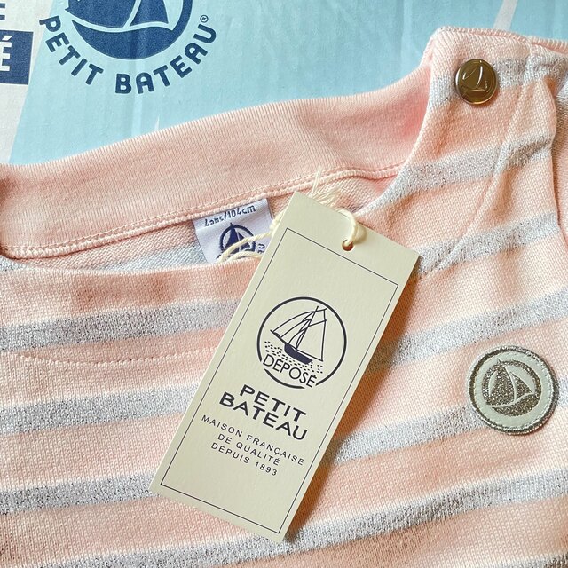 PETIT BATEAU(プチバトー)のすず様専用 キッズ/ベビー/マタニティのベビー服(~85cm)(ワンピース)の商品写真