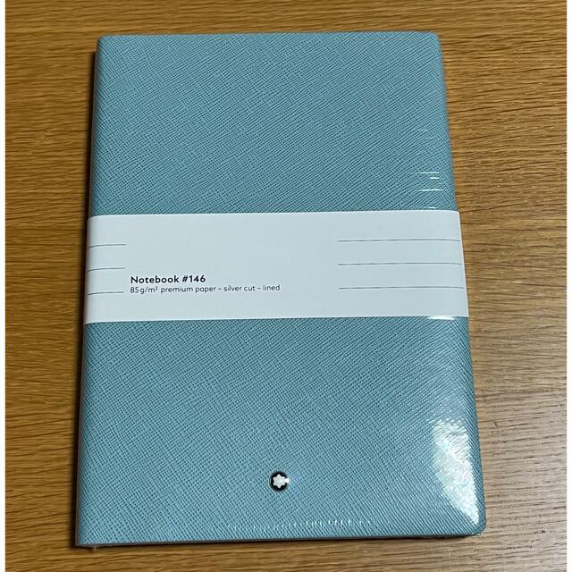 MONTBLANC(モンブラン)のモンブラン MONTBLANC ノートブック #146 mint ミント手帳メモ インテリア/住まい/日用品の文房具(ノート/メモ帳/ふせん)の商品写真