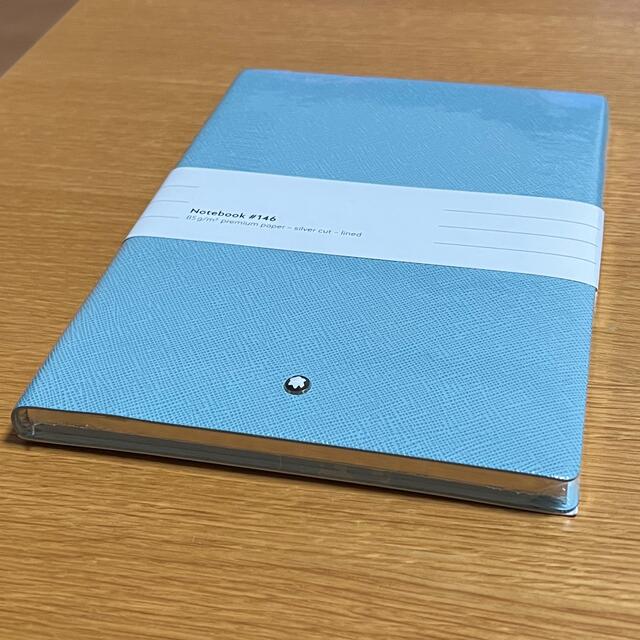 MONTBLANC(モンブラン)のモンブラン MONTBLANC ノートブック #146 mint ミント手帳メモ インテリア/住まい/日用品の文房具(ノート/メモ帳/ふせん)の商品写真