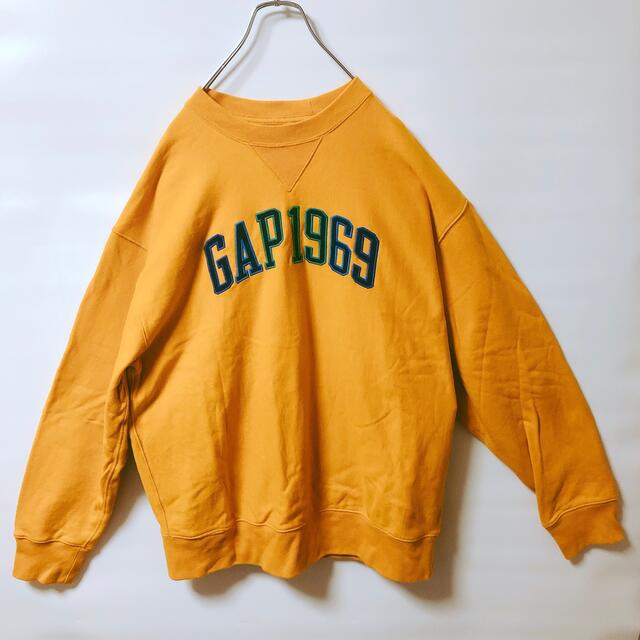 GAP(ギャップ)のGAP 1969 ギャップ スウェット トレーナー イエロー L メンズのトップス(スウェット)の商品写真