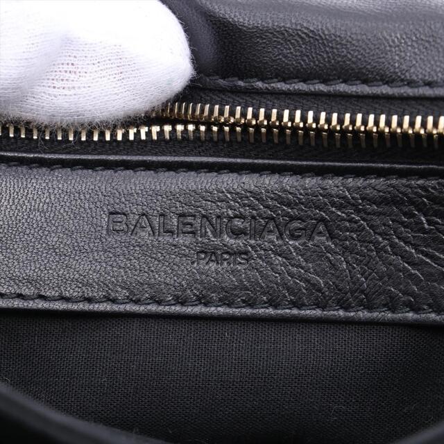 BALENCIAGA  バレンシアガ　レザー　クラッチバッグ　ミラー付き