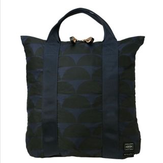 マルニ(Marni)の新品 マルニ×ポーター 2way トートバッグ リュック ネイビー MARNI(トートバッグ)