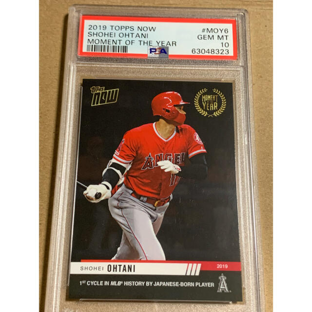 2019 topps now moy 大谷翔平　psa10