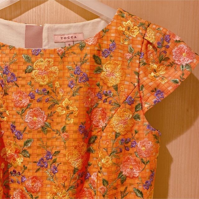 TOCCA 2020 トッカ SPRING BOUQUET ドレス 00 ピンク