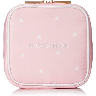 ジェラートピケ(gelato pique)の新品♡スター サテン ティッシュポーチ♡スター(ポーチ)