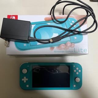 ニンテンドースイッチ(Nintendo Switch)のスイッチライト Switch Liteターコイズブルー(携帯用ゲーム機本体)