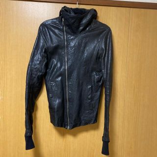 リックオウエンス(Rick Owens)のリックオウエンス　メンズ　レザージャケット(レザージャケット)