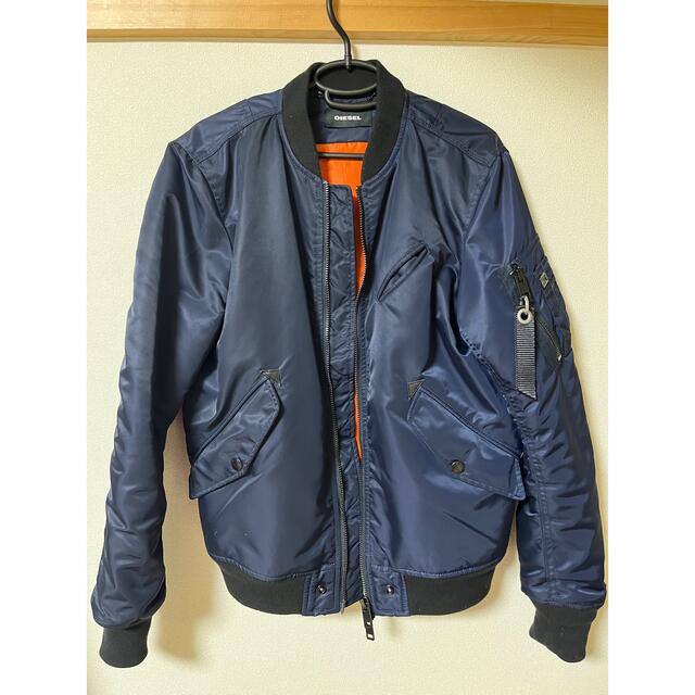 美品 DIESEL MA-1 ブルゾン 青-hybridautomotive.com