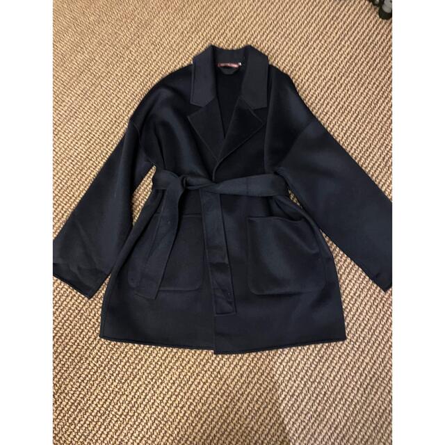 カシミア入りハーフコート - recantolarfeliz.com.br