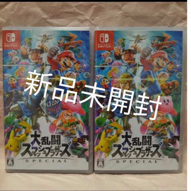 新品 大乱闘スマッシュブラザーズ switch用