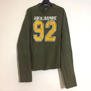 アバクロンビーアンドフィッチ(Abercrombie&Fitch)のABERCROMBIE 9️⃣2️⃣；【美品】厚手Tシャツ(長袖) Size M(スウェット)