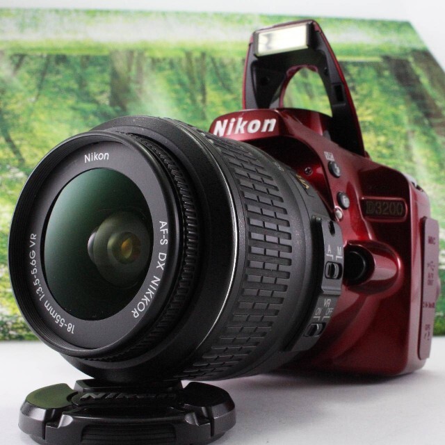 驚きの値段 Nikon デジタル一眼レフカメラ D3200 レンズキット デジタル一眼