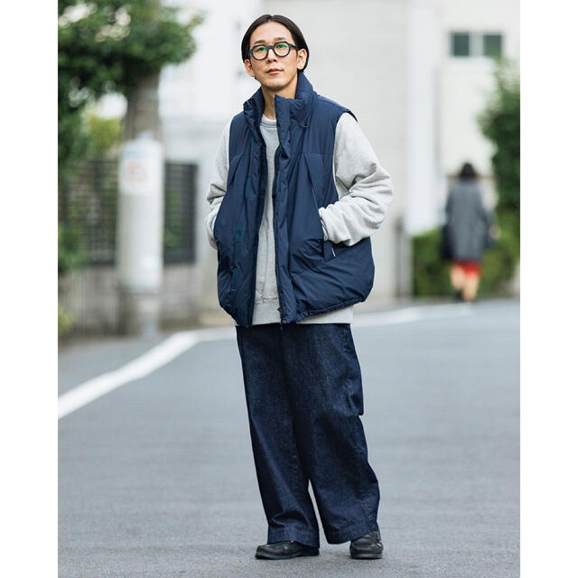 daiwa pier39 ダウンベスト ネイビー M ほぼ新品 1LDK-