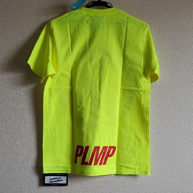 新品 PLMP MARK 3 ロゴ Tシャツ M イエロー 黄 赤 ネオンカラー メンズのトップス(Tシャツ/カットソー(半袖/袖なし))の商品写真