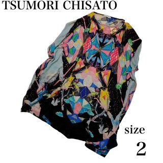 ツモリチサト(TSUMORI CHISATO)のツモリチサト カットソー 大人のためのファンタジーTシャツ 総柄 ビジュー  (Tシャツ(半袖/袖なし))