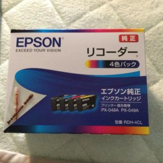 エプソン(EPSON)のEPSON インクカートリッジ RDH-4CL バラ売り3食(その他)