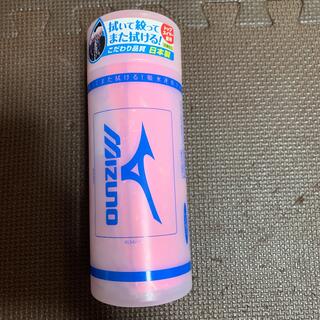 ミズノ(MIZUNO)のミズノ　吸水速乾タオル　蛍光ピンク(タオル/バス用品)