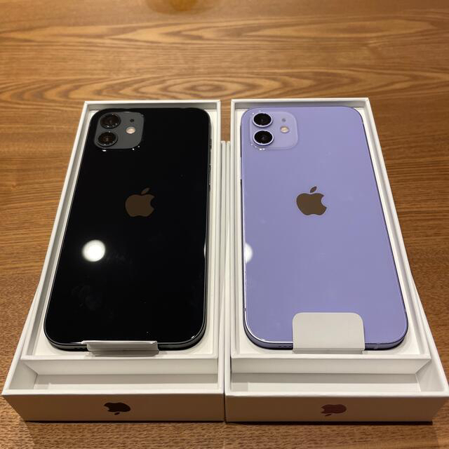 iPhone12 64GB Black/Purple【au,SIMフリー】