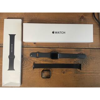 アップルウォッチ(Apple Watch)のApple Watch SE 40mm GPSモデル スペースグレイ (腕時計(デジタル))
