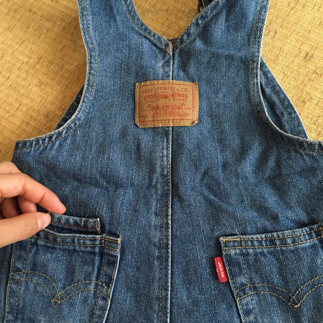 Levi's(リーバイス)のリーバイス オーバーオール キッズ/ベビー/マタニティのベビー服(~85cm)(パンツ)の商品写真