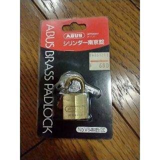 アバス(ABUS)のABUS BRASS PADLOCK シリンダー南京錠(その他)