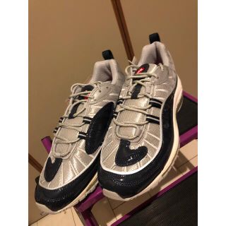 シュプリーム(Supreme)のSupreme airmax98 NAVY 27cm(スニーカー)