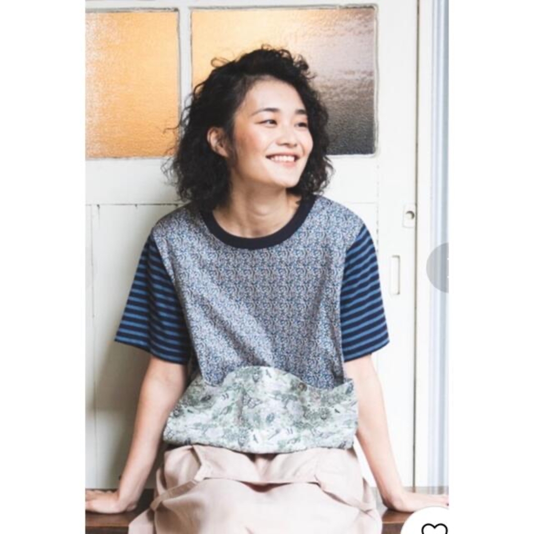 Ne-net(ネネット)のNe-net   MADE WITH LIBERTY FABRIC T レディースのトップス(Tシャツ(半袖/袖なし))の商品写真