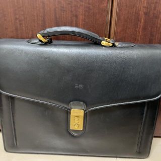 バレンシアガ(Balenciaga)のBALENCIAGA ビジネスバッグ ダイアルロック ゴールド金具 黒(ビジネスバッグ)