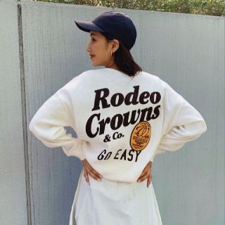 ロデオクラウンズワイドボウル(RODEO CROWNS WIDE BOWL)のアリオ橋本オープン限定ホワイト※チャコールグレーもあります。(Tシャツ(長袖/七分))