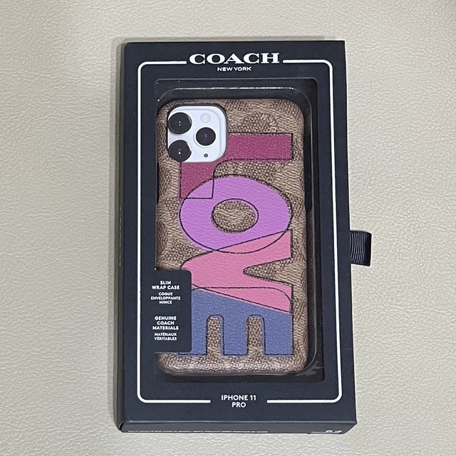 【COACH】レア商品 iPhoneケース11pro用