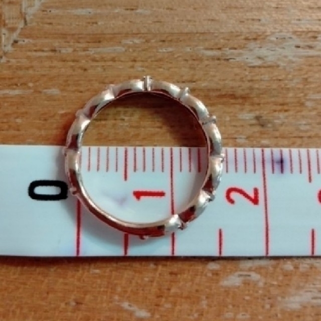 agete(アガット)のagete k10 ピンキーリング レディースのアクセサリー(リング(指輪))の商品写真