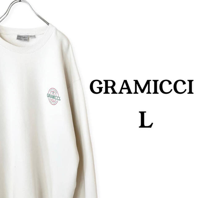 GRAMICCI(グラミチ)のGRAMICCI グラミチ トレーナー スウェット クルーネック 裏起毛プリント メンズのトップス(スウェット)の商品写真