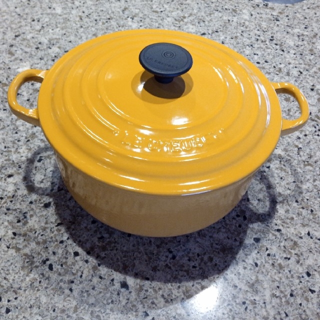 ル・クルーゼ 鍋 20cm IH イエロー LE CREUSET