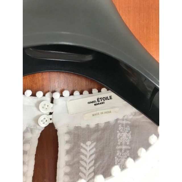ISABEL MARANT ETOILE 刺繍 ブラウス | capacitasalud.com